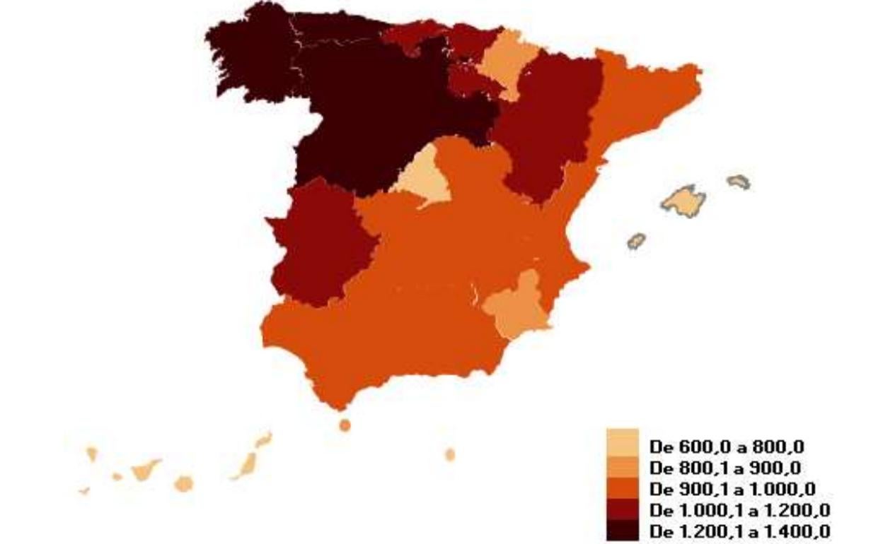 Asturias Tiene La Tasa De Mortalidad M S Alta De Espa A El Comercio